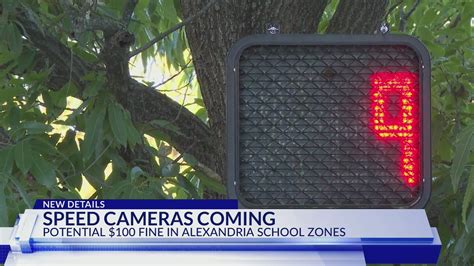 Alexandria to install speed cameras near 4 schools